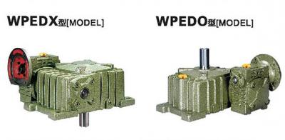 WPEDX與WPEDO雙級減速機外形安裝尺寸